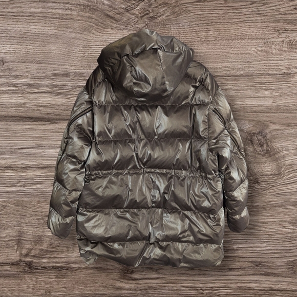 Athleta Alicia Keys Golden Aura Down Puffer Jacket - Picture 6 of 8